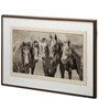 11264 - Custom Meeting of the Minds by PH Burchett Hand Embellished Framed Photo Art Print Matted under Glas