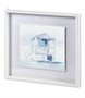 11589 - On Beach I by Mercana Studio a Hand Embellished Textured Framed Art Print Matted under Glass