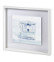 11590 - On Beach II by Mercana Studio a Hand Embellished Textured Framed Art Print Matted under Glass