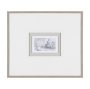 11611 - Water Side II by PanPan a Framed Art Print Matted under Glass