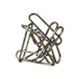 57880 - Henderson II 10L x 12W Gold Metal Paperclip Object