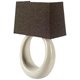 65415 - Scarlett II 6x19 Gray Base & Shade Wall Sconce