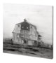 100723-L - Barn House in Wind II by Mercana Studio a Hand Embellished Textured Canvas