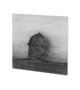 100722-S - Barn House in Wind I by Mercana Studio a Hand Embellished Textured Canvas