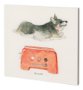 100876-L - Corgi's Backery III by Mercana Studio a Hand Embellished Textured Canvas