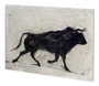 100869-L - Toro II by Ethan Harper a Hand Embellished Textured Canvas