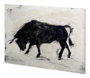 100868-L - Toro I by Ethan Harper a Hand Embellished Textured Canvas