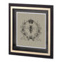 11613 - Coronation II by Mercana Studio a Hand Embellished Textured Framed Art Print Matted under Glass