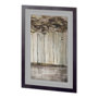 11588 - Bank of Birch III by Mercana Studio a Hand Embellished Textured Framed Art Print Matted under Glass