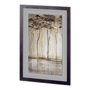 11586 - Bank of Birch I by Mercana Studio a Hand Embellished Textured Framed Art Print Matted under Glass