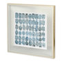11519 - Water Patterns II by Mercana Studio a Hand Embellished Textured Framed Art Print Matted under Glass