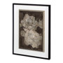 12014 - Weaved Peony I by Mercana Studio a Hand Embellished Textured Framed Art Print Matted under Glass