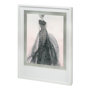 12003 - Tulle and Drapery II by Mercana Studio Hand Embellished Textured Framed Art Print Matted under Glass