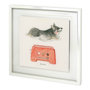 11940 - Corgi's Backery III by Mercana Studio Hand Embellished Textured Framed Art Print Matted under Glass