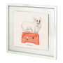 11937 - Corgi's Backery I by Mercana Studio a Hand Embellished Textured Framed Art Print Matted under Glass