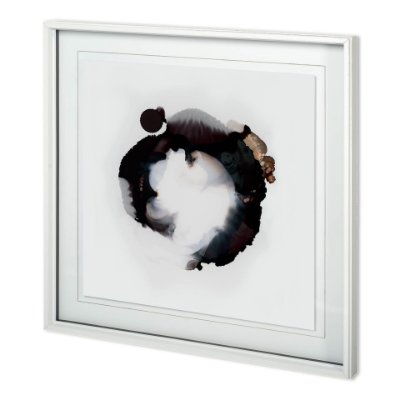 11885 - In Memoriam II by Mercana Studio a Hand Embellished Textured Framed Art Print Matted under Glass