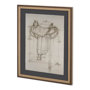 11804 - Horse Seat I by Mercana Studio a Hand Embellished Textured Framed Art Print Matted under Glass
