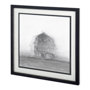 11654 - Barn House in Wind II by Mercana Studio Hand Embellished Textured Framed Art Print Matted under Glas