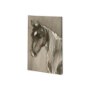 100882-S - Horse Portrait II by Mercana Studio a Hand Embellished Textured Canvas