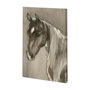 100882-L - Horse Portrait II by Mercana Studio a Hand Embellished Textured Canvas