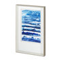 11504 - Rise Tide I by Simone a Framed Art Print Matted under Glass