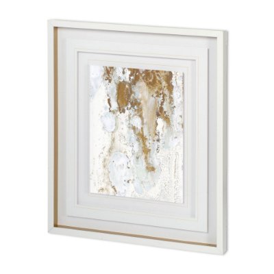 11493 - Lonicera I by Mercana Studio a Hand Embellished Textured Framed Art Print Matted under Glass
