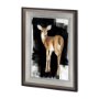 11406 - Custom Nocturnal I by Grace Popp a Hand Embellished Textured Framed Art Print Matted under Glass
