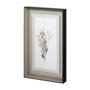 11403 - Botanica Whimsy I by June Erica Vess a Hand Embellished Textured Framed Art Print Matted under Glass