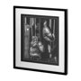 11354 - Vintage Sport - Boxing by Frank Assaf Hand Embellished Textured Framed Art Photo Matted under Glass