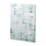 100805-L - Barred I by Grace Popp a Hand Embellished Textured Canvas