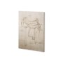 100733-S - Horse Seat II by Mercana Studio a Hand Embellished Textured Canvas