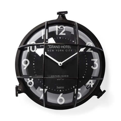 67725 - Bellmond 15L x 15H Large Industrial Wall Clock