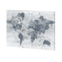 100760-L - Golden World Neutral by Albena Hristova a Hand Embellished Textured Canvas