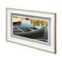 12167 - On the Water by Jennifer Broussard a Framed Photo Art Print Matted under Glass