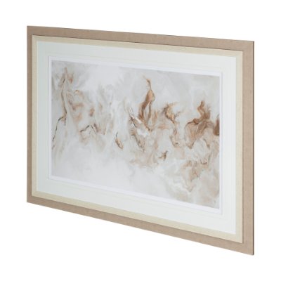 12185 - Surface by Corrie LaVelle a Hand Embellished Textured Framed Art Print Matted under Glass