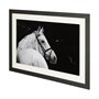 12200 - Bridled Beauty by KaCee Erle a Hand Embellished Textured Framed Photo Art Print Matted under Glass