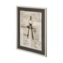 12201 - Academic Drafters Compass by Brenn Harvey Hand Embellished Framed Art Print Matted under Glass
