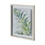 12397 - Fresh Unfolds II by Leah Rei a Hand Embellished Textured Framed Art Print Matted under Glass