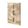 100999-L - Academic Bee Illustration by Mercana Studio a Hand Embellished Textured Canvas