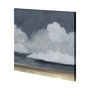 101076-L - Cloud Landscape IV by Emma Scarvey a Hand Embellished Textured Canvas