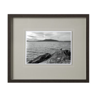 12191 - Samish Bay, Washington by Bisig, Steve a Framed Photo Art Print Matted under Glass