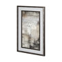 12317 - Blk Wht Bronze II by Jennifer Goldberger Hand Embellished Framed Art Print Matted under Glass