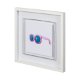 12331 - Poolside 1 by Jones a Hand Embellished Textured Framed Art Print Matted under Glass