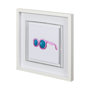 12331 - Poolside 1 by Jones a Hand Embellished Textured Framed Art Print Matted under Glass
