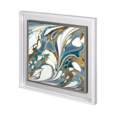 12365 - Metamorphosis II by Liz Jardine a Hand Embellished Textured Framed Art Print