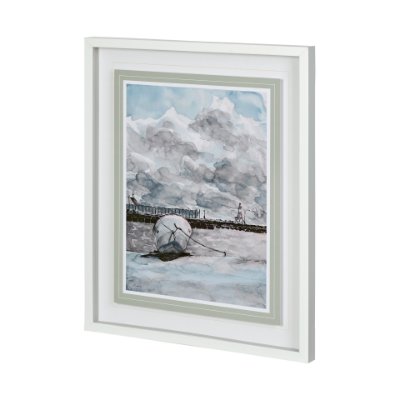 12410 - Minato I by Amber Zhou a Framed Art Print Matted under Glass