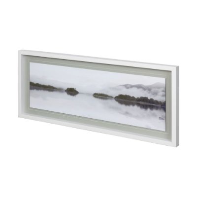 12427 - Lakeside Reflections-Fade by John Harper a Framed Photo Art Print Matted under Glass