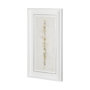 12430 - Dots II-Silver by Studio M a handmade Original Framed Artwork under Glass