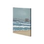 101078-S - Fishing Pier II by Jade Reynolds a Hand Embellished Textured Canvas