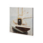 101016-S - Home for the Night by Mercana Studio a Hand Embellished Textured Canvas